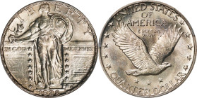 1928 Standing Liberty Quarter. MS-65 FH (PCGS).
PCGS# 5767. NGC ID: 243X.

Estimate: $1450