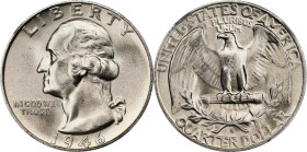 1946-S Washington Quarter. MS-67 (NGC).
PCGS# 5832. NGC ID: 245G.

Estimate: $225