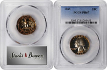 Lot of (7) Washington Quarters. (PCGS).
Included are: 1942 MS-64; 1944 MS-64; 1948 MS-62; 1948-S MS-62; 1951-D MS-63; 1953-D MS-65; and 1963 Proof-67...