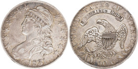 1831 Capped Bust Half Dollar. O-101. Rarity-3. EF-40 (NGC).
Die State 101.1. 
PCGS# 6159. NGC ID: 24FV.

Estimate: $157.5