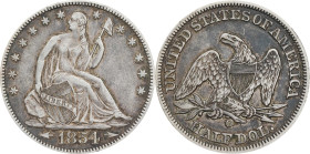 1854-O Liberty Seated Half Dollar. Arrows. WB-58. Rarity-3. EF-40 (PCGS).
PCGS# 6280. NGC ID: 24JM.

Estimate: $175