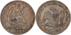 1856-O Liberty Seated Half Dollar. WB-4. Rarity-3. AU-53 (NGC).
PCGS# 6288. NGC ID: 24HP.

Estimate: $337.5
