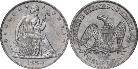 1859-O Liberty Seated Half Dollar. WB-15. Rarity-3. Shipwreck Effect (NGC).
PCGS# 6297. NGC ID: 24HZ.

Estimate: $200