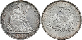 1875-S Liberty Seated Half Dollar. WB-2. Rarity-4. Small Wide S. AU-58 (NGC).
PCGS# 6351. NGC ID: 24KF.

Estimate: $300