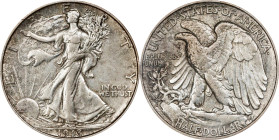 1918-S Walking Liberty Half Dollar. AU-53 (ICG).
PCGS# 6576. NGC ID: 24PX.

Estimate: $200