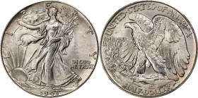 1943 Walking Liberty Half Dollar. MS-67 (NGC).
PCGS# 6618. NGC ID: 24S9.

Estimate: $427.5