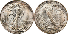 1944-D Walking Liberty Half Dollar. MS-66 (PCGS).
PCGS# 6622. NGC ID: 24SD.

Estimate: $150