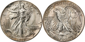 1945-D Walking Liberty Half Dollar. MS-66 (NGC).
PCGS# 6625. NGC ID: 24SG.

Estimate: $135