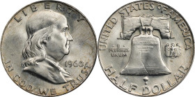 1960 Franklin Half Dollar. MS-66 (PCGS).
PCGS# 6678. NGC ID: 24TL.

Estimate: $275