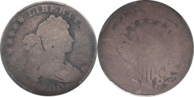1800 Draped Bust Silver Dollar. BB-193, B-13. Rarity-4. Fair-2 (PCGS).
PCGS# 40077. NGC ID: 24X9.

Estimate: $750