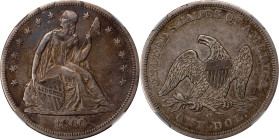 1860-O Liberty Seated Silver Dollar. OC-2. Rarity-1. EF-45 (NGC).
PCGS# 6950. NGC ID: 24Z3.

Estimate: $720