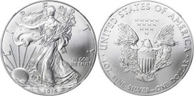 2015 Silver Eagle. First Releases. MS-70 (NGC).
PCGS# 535697. NGC ID: BECK.

Estimate: $100