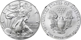 2020-W Silver Eagle. First Day of Issue. MS-70 (NGC). 12th Chief Engraver John M. Mercanti Signature.
PCGS# 824606. NGC ID: E5EG.

Estimate: $100