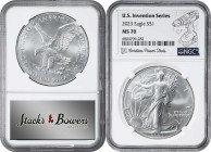 Lot of (3) 2023 Silver Eagles. MS-70 (NGC).

Estimate: $100