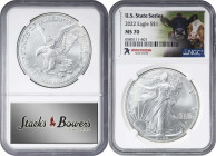 Lot of (11) 2020s Silver Eagles. U.S. State Series. MS-70 (NGC).
Included are: 2020; 2021 Type I, Heraldic Eagle; and (9) 2022.

Estimate: $400
