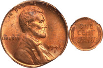 1946-D Lincoln Cent. Straight Clip. MS-64 RB (NGC).
2.96 grams.
PCGS# 2745. NGC ID: 22EL.

Estimate: $200