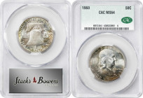 Lot of (9) Mixed Denomination Type Coins. (CACG).
Included are: 1904 Indian cent, MS-64 BN; 1944-D Lincoln cent, AU-55 BN; 1936-S/S Buffalo nickel, F...