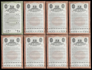 Lot of (8) Louisiana Korean Combat Veterans' Bonus Bonds. 1957. $1000. Extremely Fine to About Uncirculated.
An assortment of bonds from Louisiana fr...
