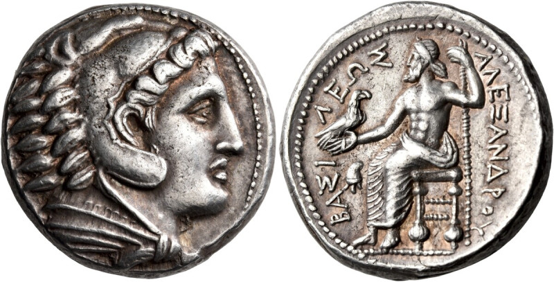 KINGS OF MACEDON. Alexander III 'the Great', 336-323 BC. Tetradrachm (Silver, 25...