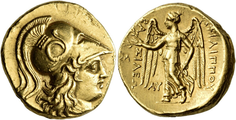KINGS OF MACEDON. Philip III Arrhidaios, 323-317 BC. Stater (Gold, 18 mm, 8.57 g...