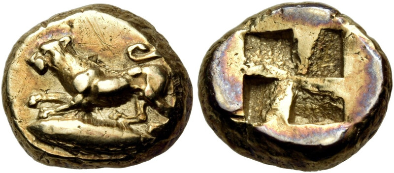MYSIA. Kyzikos. Circa 500-450 BC. Hekte (Electrum, 11 mm, 2.66 g), struck circa ...
