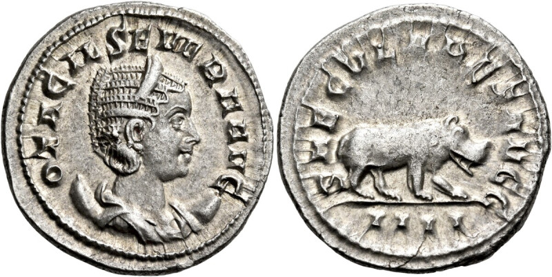 Otacilia Severa, Augusta, 244-249. Antoninianus (Silver, 23.5 mm, 4.38 g, 6 h), ...