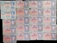 AUSTRIA. Lot of (66). Oesterreichisch-Ungarische Bank. 10 & 20 Kronen, 1904-13. P-9 & 14. Very Fine.

Estimate: $50.00 - $100.00