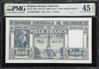 BELGIUM. Banque Nationale de Belgique. 1000 Francs, 6.12.1944. P-128b. PMG Choice Extremely Fine 45 EPQ.

Estimate: $100.00 - $150.00