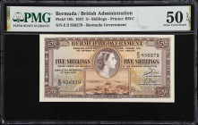 BERMUDA. Lot of (2). Bermuda Government. 5 Shillings & 5 Pounds, 1957. P-18b & 21c. PMG Very Fine 30 EPQ & About Uncirculated 50 EPQ.

Estimate: $40...