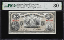 CANADA. Bank of Nova Scotia. 10 Dollars, 2.1.1935. CH #550-36-04. PMG Very Fine 30.
McLeod - Patterson signature combination.

Estimate: $100.00 - ...