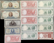 CHILE. Lot of (15). Banco Central de Chile. Mixed Denomination, Mixed Dates. P-Various. Mixed Grades.

Estimate: $100.00 - $200.00