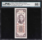 CHINA--TAIWAN. Lot of (2). Bank of Taiwan. 5 Yuan, 1966. P-R109. S/M#T74-50. PMG Gem Uncirculated 66 EPQ.

Estimate: $100.00 - $200.00