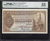 EGYPT. National Bank of Egypt. 10 Pounds, 6.3.1918. P-14. PMG Choice Very Fine 35.
An attractive, problem-free circulated example of this popular typ...