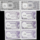 EGYPT. Lot of (8). Arab Republic of Egypt. 5 & 10 Piastres, 1940 (1971-96). P-182 & 183. Matching Serial Numbers. Uncirculated.

Estimate: $150.00 -...