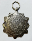 AFGHANISTAN. Medaglia al merito per la repressione della rivolta di Habibullah Kalakani del 1928-1929 (1309 AH). Ag; 32,70gr; 47mm

SPL