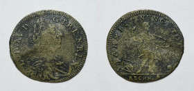 FRANCIA. Luigi XV (1715-1774). Gettone "Armis Nunc". Ae; 25,6mm

MB