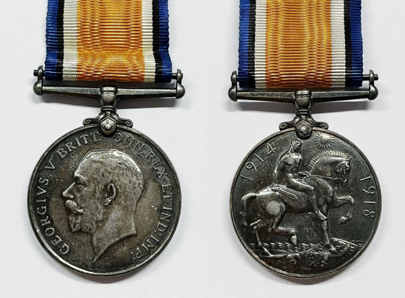 INGHILTERRA. Giorgio V (1910-1936). British war medal - medaglia militare per la...