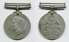 INGHILTERRA. Giorgio VI (1936-1952). Medaglia della difesa "Defence Medal" per la seconda guerra mondiale (16 agosto 1945). 33 mm

SPL