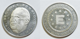 PERSONAGGI. FRANCIA. Medaglia per Georges Pompidou. 1974. Ag; 22,85gr; 40mm

PROOF