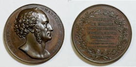 PERSONAGGI. GUILLAUME MARIE ANNE BRUNE (1763-1815). Medaglia 1815 in onore del Brune Maresciallo di Francia. Opus: Caunois. Ae; 41mm

FDC