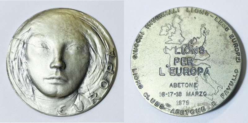 ABETONE. Medaglia Lions per i giochi invernali del 1979 ad Abetone e Pavullo. Ag...