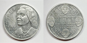 ITALIA. Coretta Scott King (1927-2006). Medaglia FAO Al; 2,90 gr; 25 mm

SPL