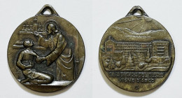 MEDAGLIA religiosa "Casa di cura del Clero Vigne D'Arco" Ae; 22mm

SPL