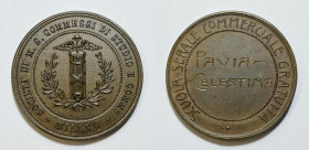 MILANO. Inizi del XX secolo. Medaglia premio SocietÃ Mutuo Soccorso Commessi di Studio e Commercio. Ae; 32,2mm

FDC