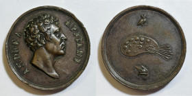 PERSONAGGI. ANDREA APPIANI (1754-1817). Medaglia 1885. Opus: Francesco Putinati. Ae; 35mm

BB