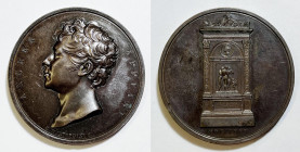 PERSONAGGI. ANDREA APPIANI (1754-1817). Medaglia 1825 in memoria di Andrea Appiani. Opus: L. Manfredini. Ae; 43mm

FDC