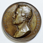 PERSONAGGI. ANTONIO MAZZAROLA (1780-1861). Medaglia dedicata dall'Istituto Lucchese di Belle Arti al prof. Antonio Mazzarosa 1886. Opus: Farnesi. Ae; ...