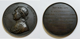 PERSONAGGI. ANTONIO TOSTI. Medaglia 1839 in onore del cardinale Antonio Tosti. Opus: N. Cerbara. Ae; 54mm

SPL/FDC

 Colpetto al bordo.