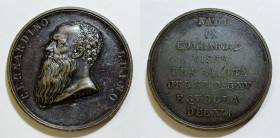 PERSONAGGI. BERNARDINO LUINO. Medaglia 1850 in omaggio al pittore Bernardino Luino (1481-1532). Opus: Nesti. Ae; 43,9mm

SPL/FDC