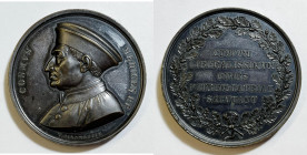 PERSONAGGI. COSIMO I DE'MEDICI (1519-1574). Medaglia 1841 in onore di Cosimo I. Opus: P. Girometti. Ae; 42mm

FDC